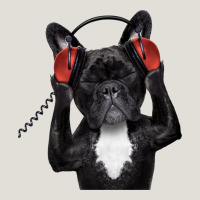 French Bulldog Dj Style Heavy Core Tee | Teevron