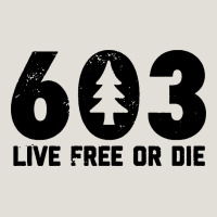 Live Free Or Die 603 Tree Heavy Core Tee | Teevron