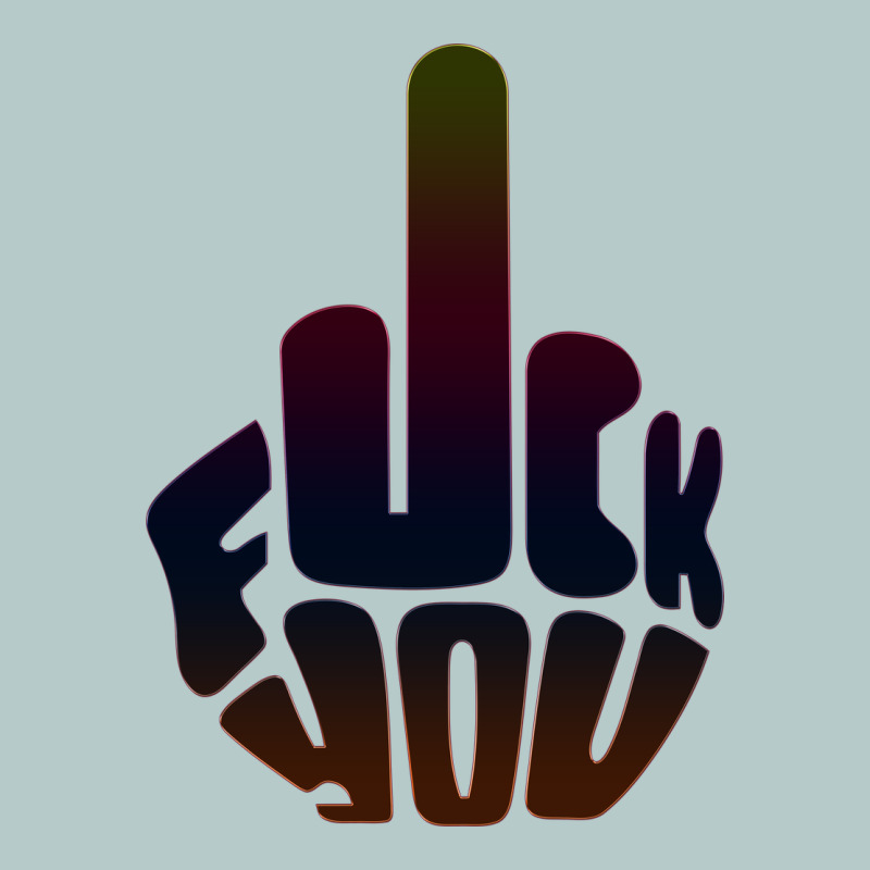 Fuck You Middle Finger Heavy Core Tee by artisFamous | Teevron