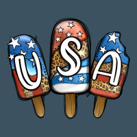 Usa Patriotic Leopard Popsicles Urban Heavy Tee | Teevron