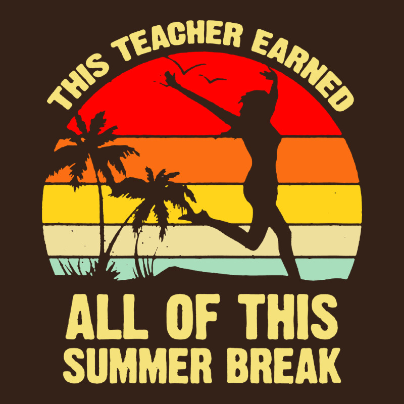 Vintage This Teacher Earned All Of This Summer Break Heavy Core Tee by artisFamous | Teevron