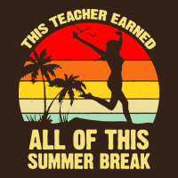 Vintage This Teacher Earned All Of This Summer Break Heavy Core Tee | Teevron