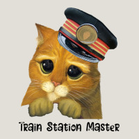 Cat Tama Train Station Master Heavy Core Tee | Teevron
