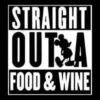 Straight Out A Food And Wine Heavy Core Tee | Teevron