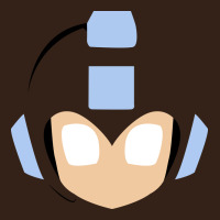 Mega Man Retro Video Game Face Heavy Core Tee | Teevron