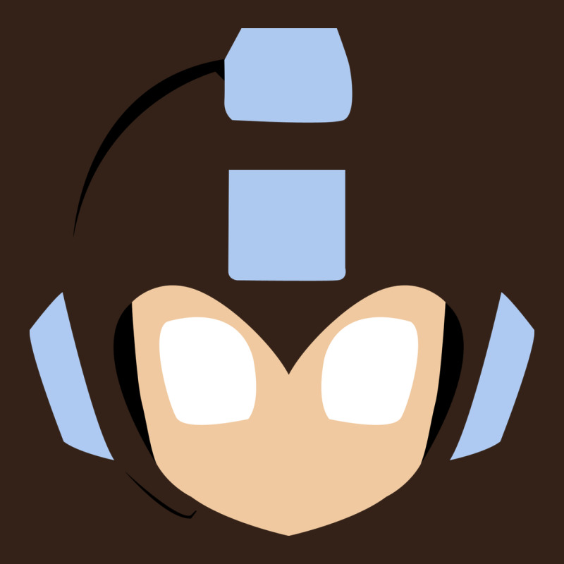 Mega Man Retro Video Game Face Heavy Core Tee by artisFamous | Teevron