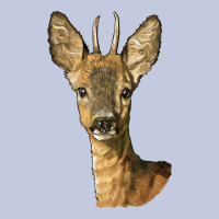 Red Brocket Deer Head Long Sleeve Tee | Teevron