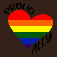 Proud Ally Lgbt Heart Gay Pride Month Heavy Core Tee | Teevron