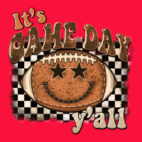 It's Game Day Y'all Football Smiley Face Classic Tee | Teevron