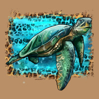 Sea Turtle With Background Vintage Hoodie | Teevron