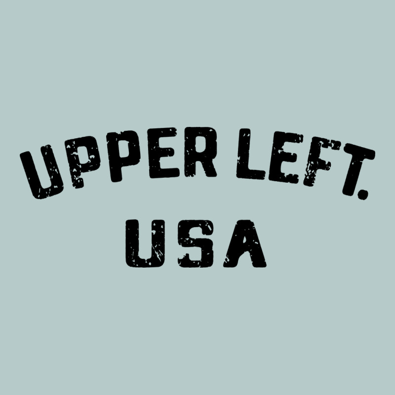 Upper Left Usa Heavy Core Tee by artisFamous | Teevron