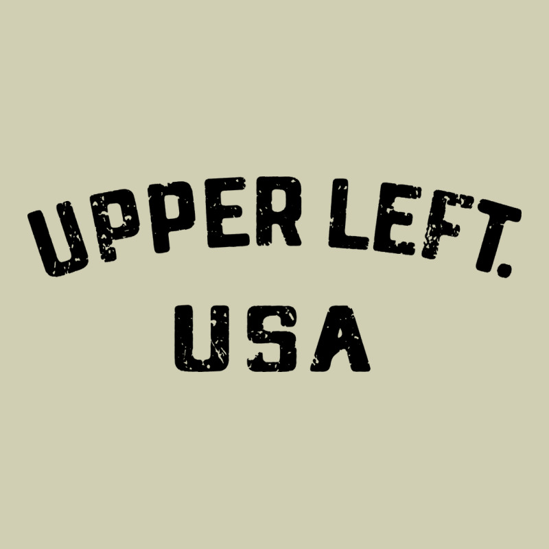 Upper Left Usa Heavy Core Tee by artisFamous | Teevron
