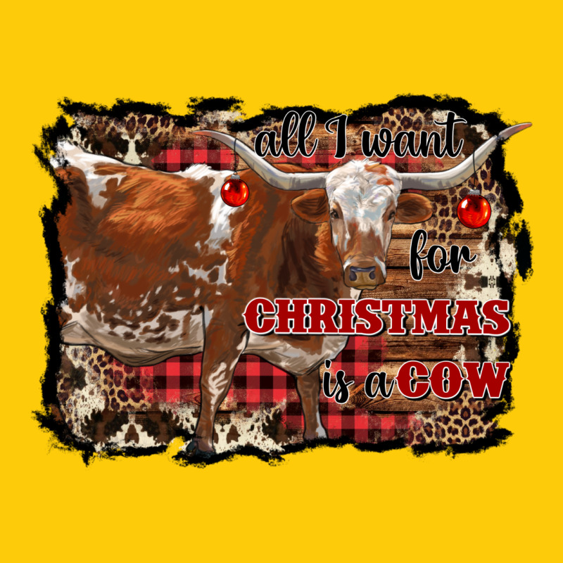 All I Want For Christmas Is A Cow Premium Hoodie by RanaPortraitStore | Teevron