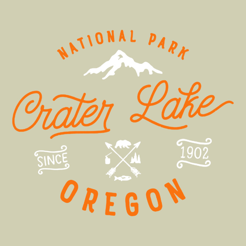 Crater Lake Oregon National Park Vintage Retro Heavy Core Tee by artisFamous | Teevron