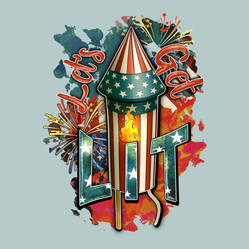 Let's Get Lit Heavy Core Tee by FaDigitalArtStudio | Teevron