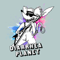 Diarrhea Planet Musician Heavy Core Tee | Teevron
