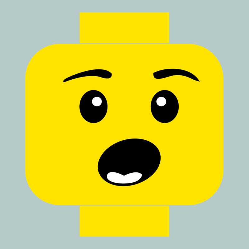 Surprised Expression Lego Head Heavy Core Tee by artisFamous | Teevron