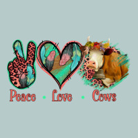 Peace Love Cows Heavy Core Tee | Teevron
