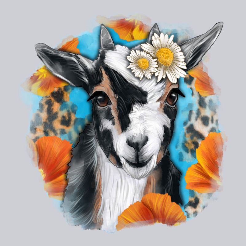 Daisy Goat With Background Heavyweight Sweatshirt by RanaPortraitStore | Teevron