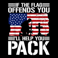 If The Flag Offends You Heavy Core Tee | Teevron