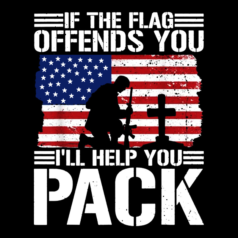 If The Flag Offends You Heavy Core Tee by artisFamous | Teevron