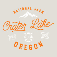 Crater Lake Oregon National Park Vintage Retro Heavy Core Tee | Teevron