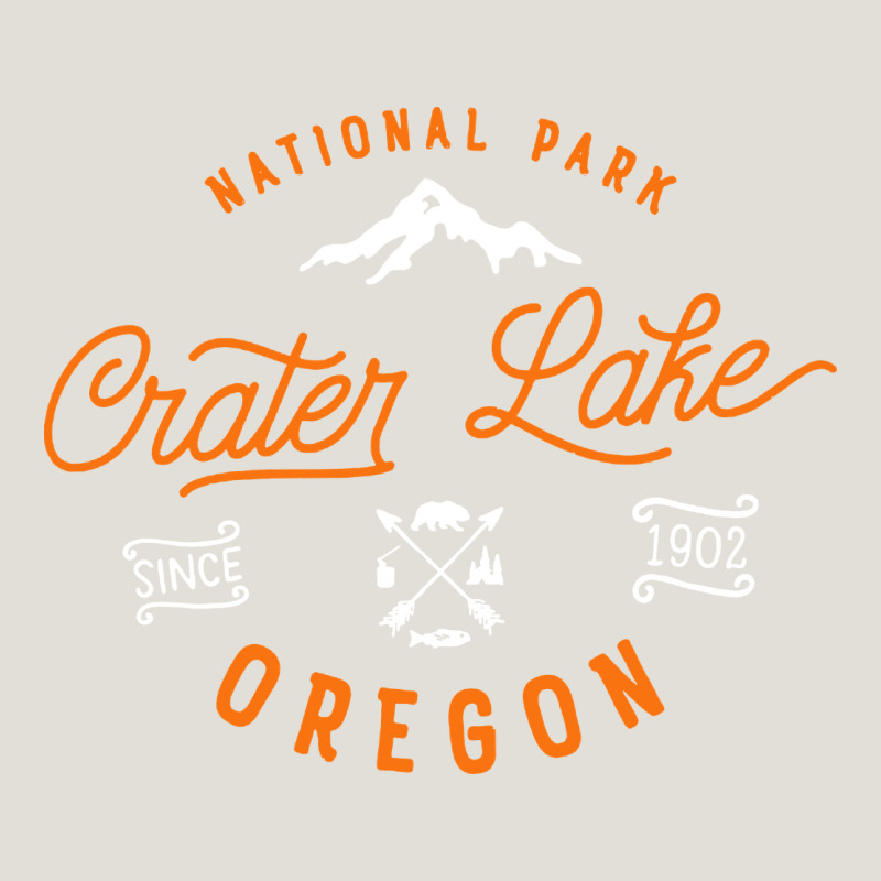 Crater Lake Oregon National Park Vintage Retro Heavy Core Tee by artisFamous | Teevron