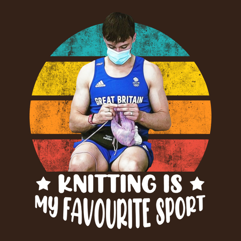 Tom Daley Knitting Is My Favourite Sport  3 Heavy Core Tee by artisFamous | Teevron
