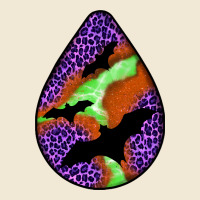 Halloween Bat  Teardrop Premium Tee | Teevron