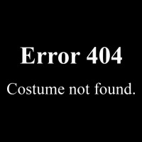 404 Costume Not Found In White Version Heavy Core Tee | Teevron