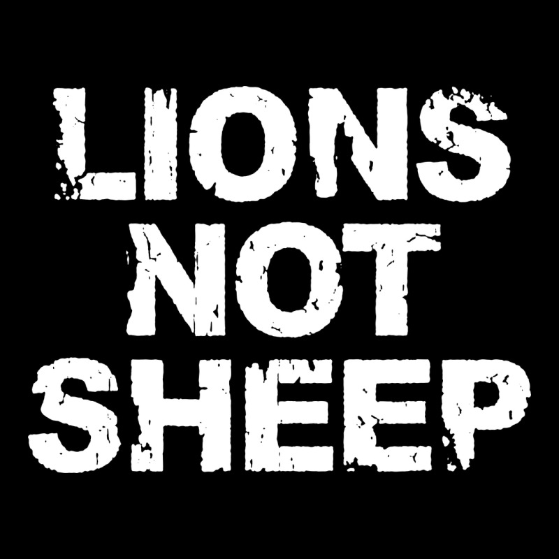 Lions Not Sheep Heavy Core Tee by artisFamous | Teevron