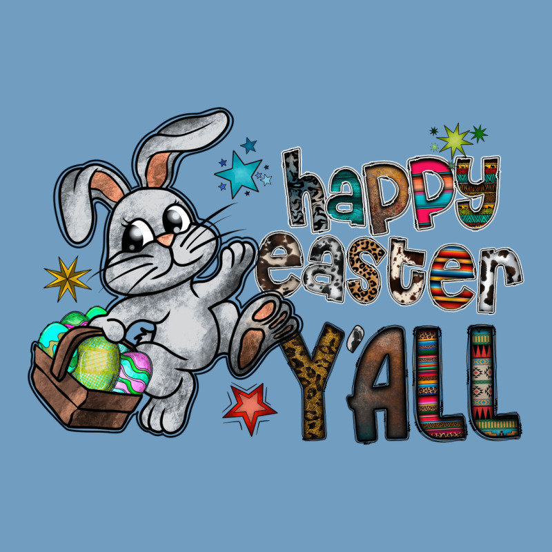 Happy Easter Y'all Urban Heavy Tee by CowhideDigitalArt | Teevron