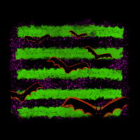 Halloween With Bat Backround Urban Hoodie | Teevron