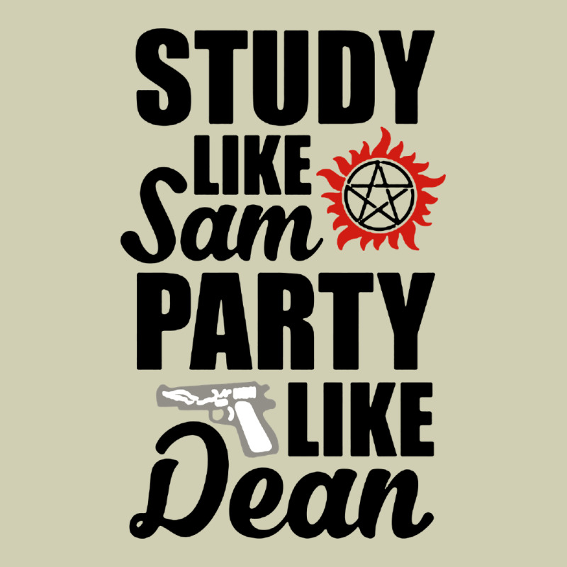 Study Like Sam Party Like Dean Heavy Core Tee by artisFamous | Teevron