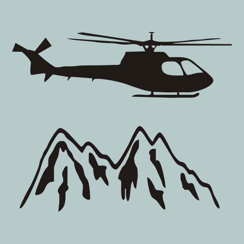 Mountain Rescue Helicopter Funny Heavy Core Tee by artisFamous | Teevron