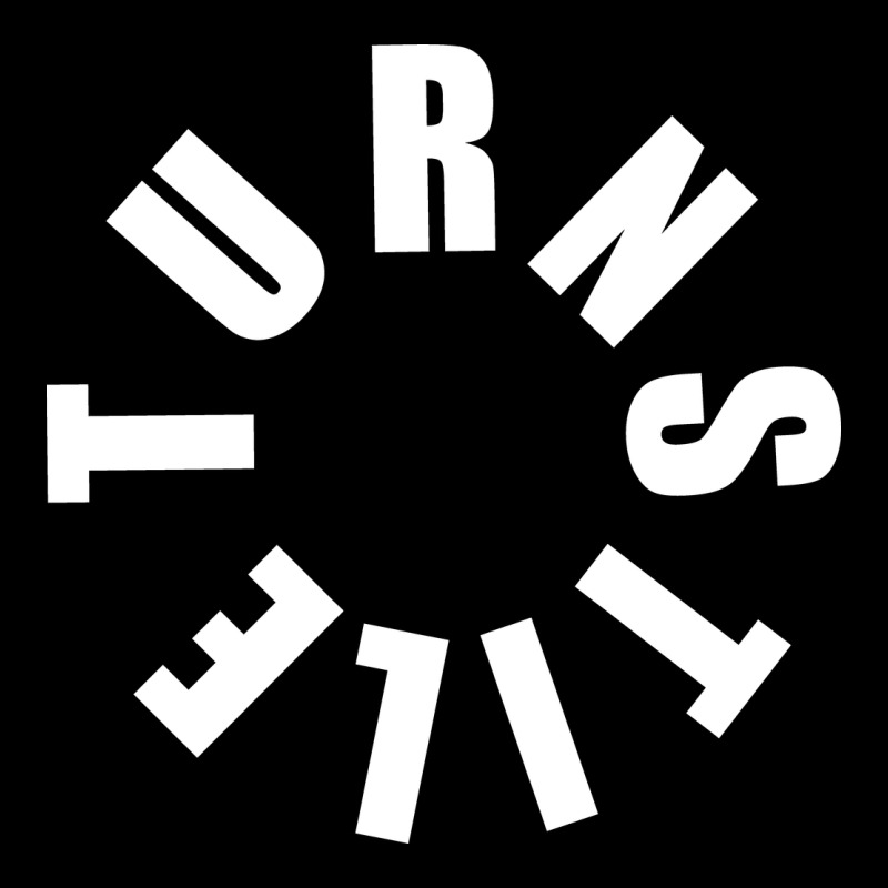 Turnstile White On Black. Heavy Core Tee by artisFamous | Teevron