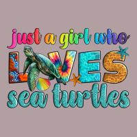 Just A Girl Who Loves Sea Turtle Vintage Hoodie | Teevron