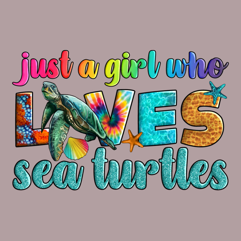 Just A Girl Who Loves Sea Turtle Vintage Hoodie by Artiststas | Teevron