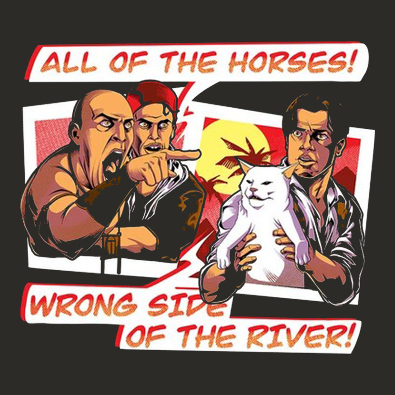 Wrong Side Of The River Heavy Core Tee by artisFamous | Teevron
