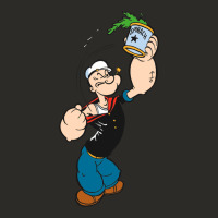 Popeye Spinach Retro Mens Funny Heavy Core Tee | Teevron