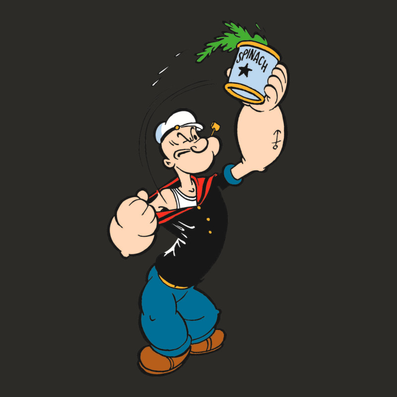 Popeye Spinach Retro Mens Funny Heavy Core Tee by artisFamous | Teevron