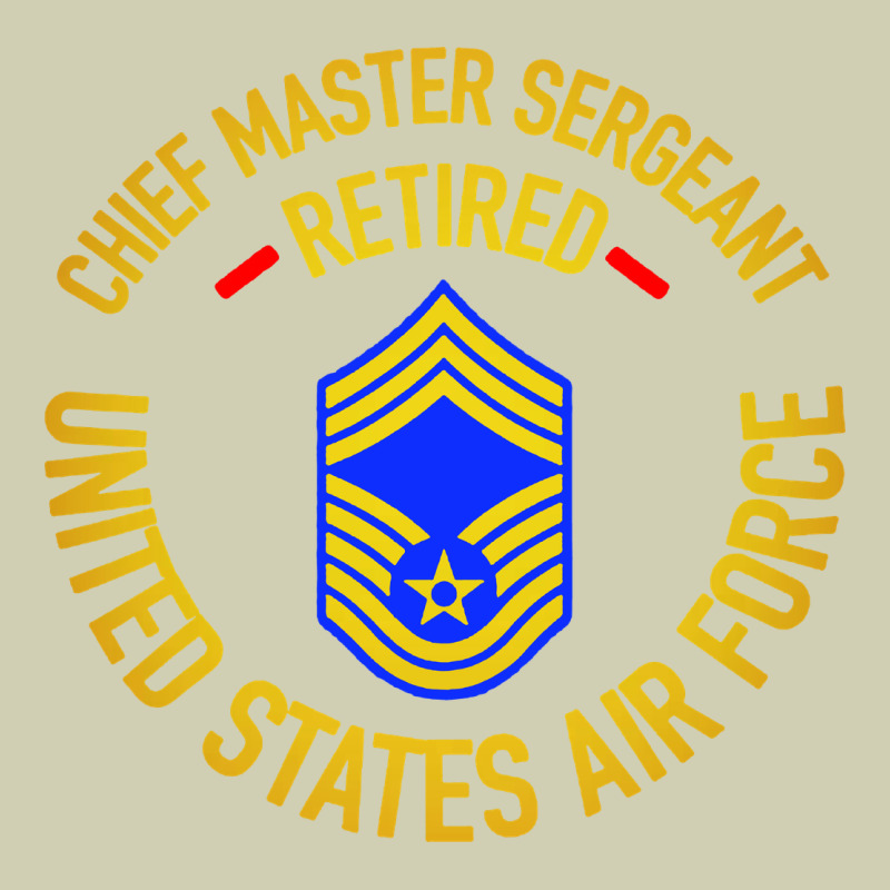 Chief Master Sergeant Retired Heavy Core Tee by artisFamous | Teevron