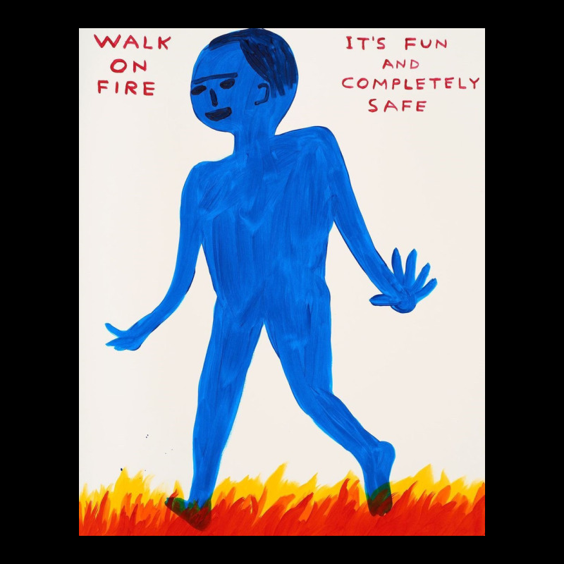 Walk Davids On Fire Heavy Core Tee by artisFamous | Teevron