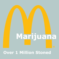 Marijuana Over 1 Million Stoned Heavy Core Tee | Teevron