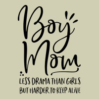 Boy Mom Less Drama Than Girls But Harder To Heavy Core Tee | Teevron