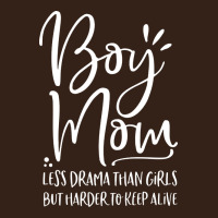 Boy Mom Less Drama Than Girls But Harder To Heavy Core Tee | Teevron