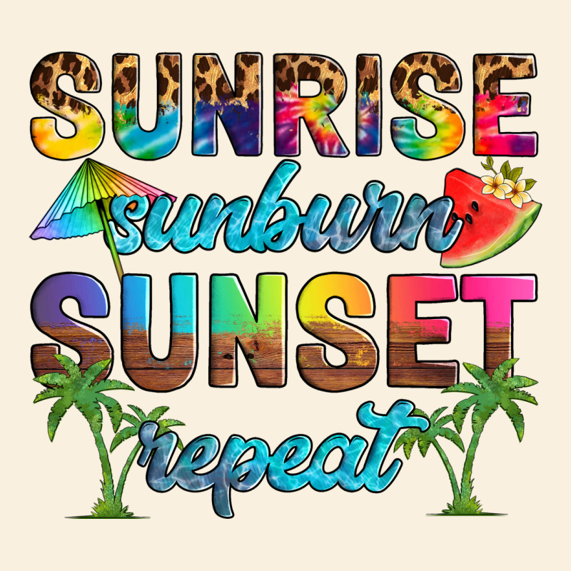 Sunrise Sunburn Sunset Repeat Vintage Hoodie by Artiststas | Teevron