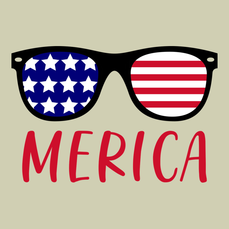 Merica Usa Flag Sunglasses 4th Of July Heavy Core Tee by artisFamous | Teevron