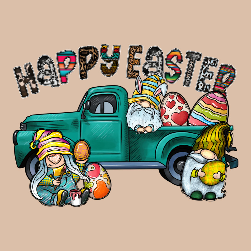 Happy Easter Truck Urban Heavy Tee by CowhideDigitalArt | Teevron