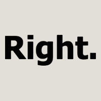Right Heavy Core Tee | Teevron